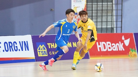 Vòng 9 giải futsal VĐQG 2026: Ngược dòng ngoạn mục, Sài Gòn Titans lên nhì bảng!